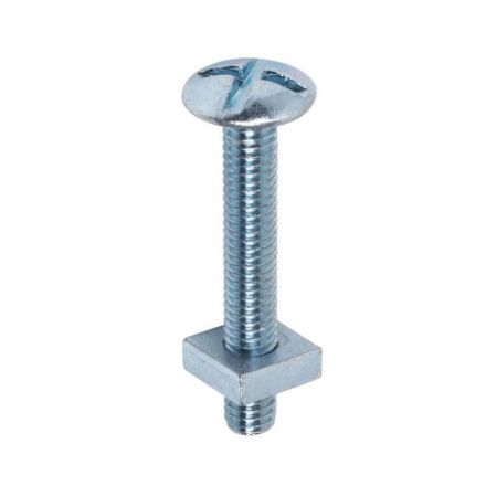 Picture of Roofing Bolt & Nut BZP - M6x10