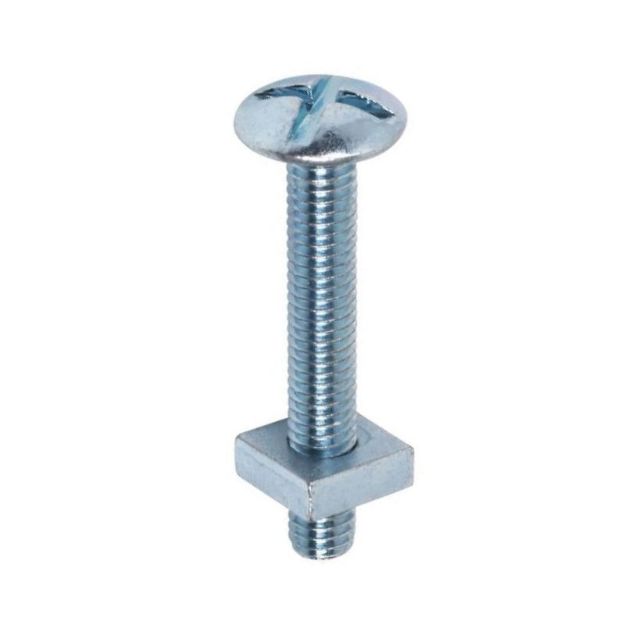 Picture of Roofing Bolt & Nut BZP - M6x16