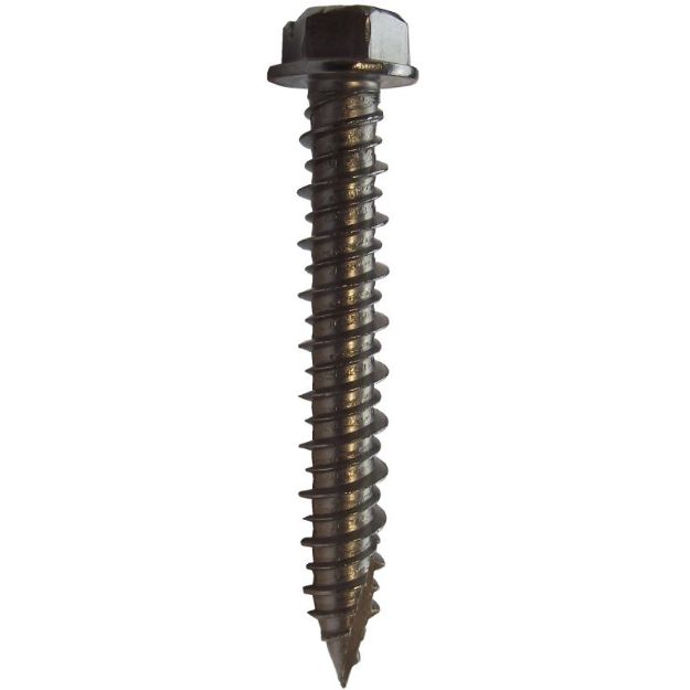 Picture of Masonry Frame Screw Hex Bi-Metal S/S A4 - 6.3x32