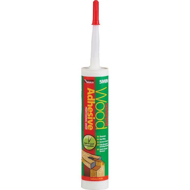 Picture of Lumberjack 5 Minute Polyurethane Wood Adhesive Gel 310ml