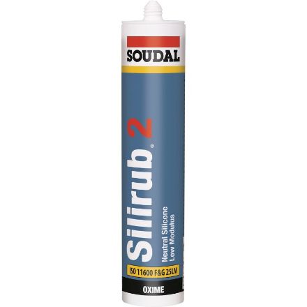 Picture of Soudal Silirub 2 Clear - 300ml