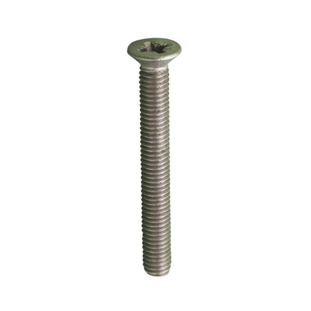 Picture of Machine Screw Csk Pozi BZP - M4x12