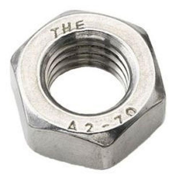 Picture of Hex Full Nut S/S A2 - M4