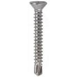 Picture of Self Drill Screw Pozi Csk LS3 A2 S/S Alu Drill - 4.8x32