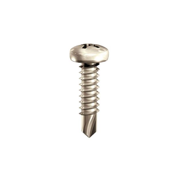 Picture of Self Drill Screw Pozi Pan LS3 A2 S/S Alu Drill - 5.5x30