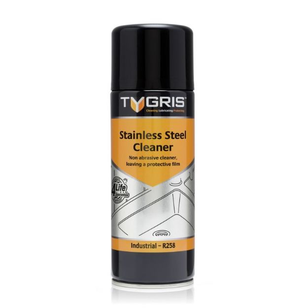 Picture of Tygris Spray Stainless Steel Cleaner R258 - 400ml