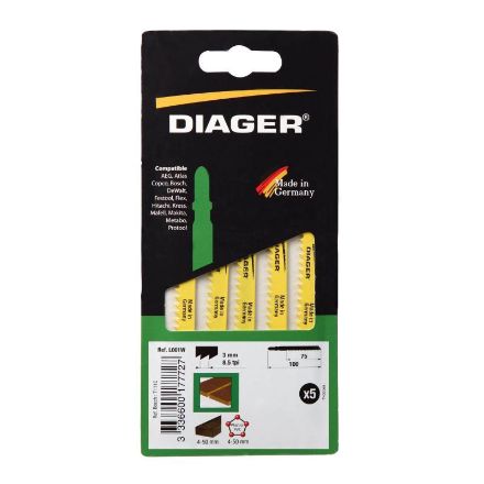 Picture of Jigsaw Blade T111C Wood/Plastic (4-50mm) Clean