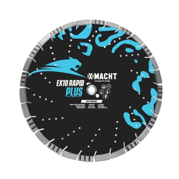 Picture of Diamond Blade EX10 RAPID PLUS Xmacht [Multi Use] 300/20mm