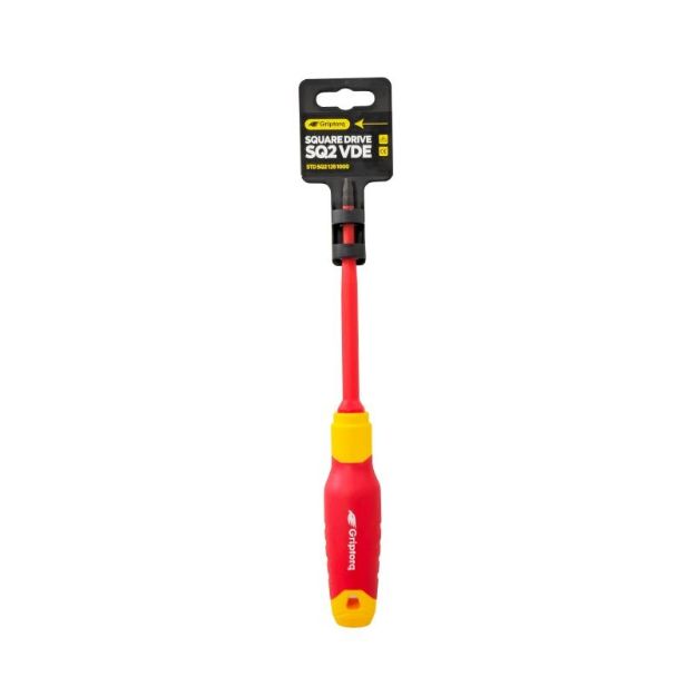 Picture of Griptorq Screwdriver SQ2 - VDE 125 1000V