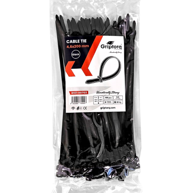 Picture of Cable Tie Black - 200x2.5