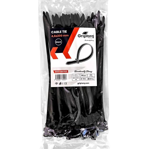 Picture of Cable Tie Black - 100x2.5