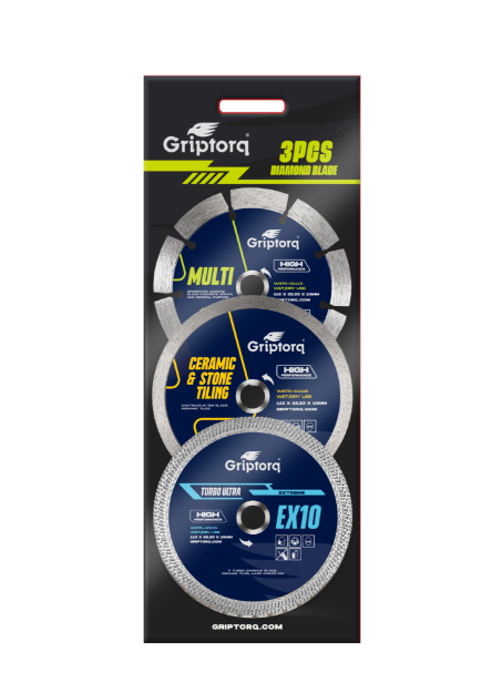 Picture of Diamond Blade PRO10 TRIPLE Griptorq [General Purpose/Ceramic/Multi Purpose] 115/22mm