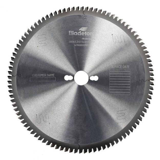 Picture of Bladetorq TCT Saw Blade 550x80x4.0x3.4x160T [Neg Triple Chip/PVC/Alu]